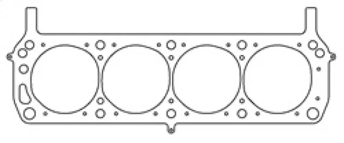 Cometic Ford 302/351W Windsor V8 .040in MLS Cylinder Head Gasket – 4.200in Bore – SVO/Yates – RHS