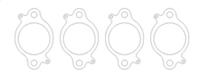 Cometic GM USAC Midget .030in MLS Exhaust Gasket Set – 4 Pieces