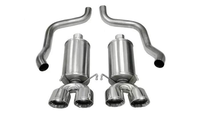 Corsa 2005-2007 Chevrolet Corvette C6 6.0L V8 Polished Xtreme Axle-Back Exhaust45.3 lb