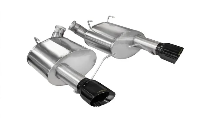 Corsa 2011-2014 Ford Mustang GT/Boss 302 5.0L V8 Black Xtreme Axle-Back Exhaust32.9 lb