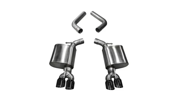 Corsa 2015-23 Dodge Challenger 6.4L/17-19 Challenger 5.7L Black Sport Axle-Back Exhaust w/3.5in Tips41.4 lb