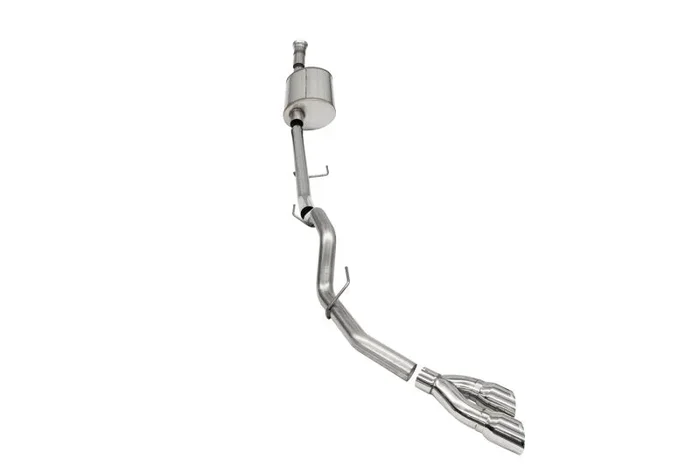 Corsa 2021-2025 Ford F-150 SuperCab/6.5in Bed 5.0L V8 Sport Cat-Back Single Side Exit-Polished48.8 lb