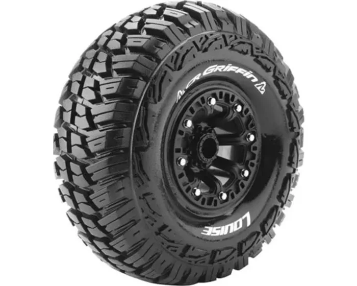 Cr-Griffin 1:10 2.2 Crawler Tires 12mm Hex Super Soft Mounted