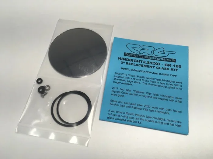 CRG 3 in. Round Replacement Glass Kit0.17 lb