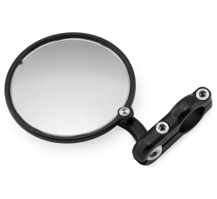 CRG Hindsight Folding 3 in. Round Bar-End Mirror Right – Black0.4 lb