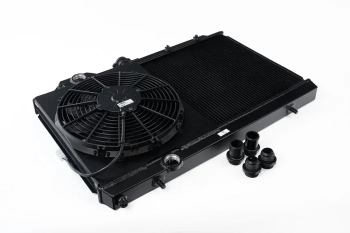CSF 96-07 Mitsubishi Evo 4/5/6/7/8/9 Full-Slim Radiator w/12in Fan & Shroud/-16A