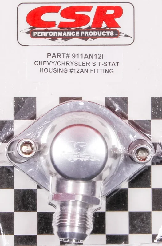 Csr Performance Chevy Swivel Thermostat Housing – Clear