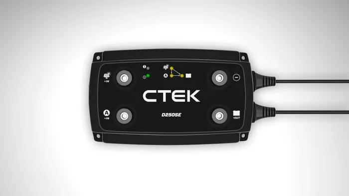 CTEK Battery Charger – D250SE – 11.5-23V Automatic 20A 5 Step 40-315