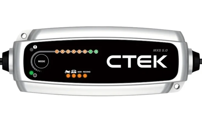 CTEK MXS 5.0 4.3 Amp 12 Volt Fully Automatic 8 Step Battery Charger Multi 40-206