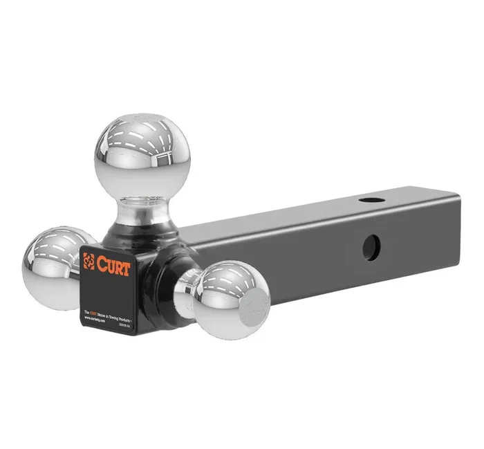Curt Manufacturing Multi-Ball Mount 1-7/8in /2in/2-5/16in Chrome