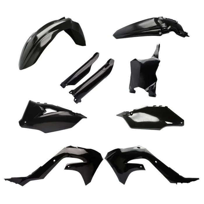 Cycra 21-23 Kawasaki KX450X Powerflow Body Kit – Black8.6 lb