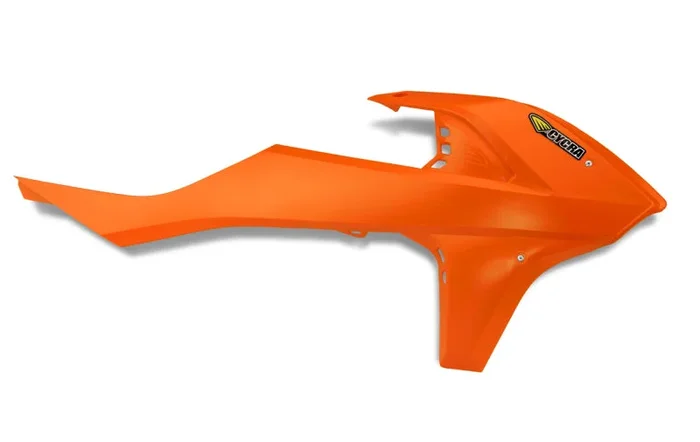 Cycra Powerflow Intake Radiator Shrouds – Flo. Orange