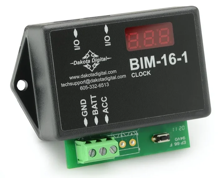 Dakota Digital BIM Expansion, clock