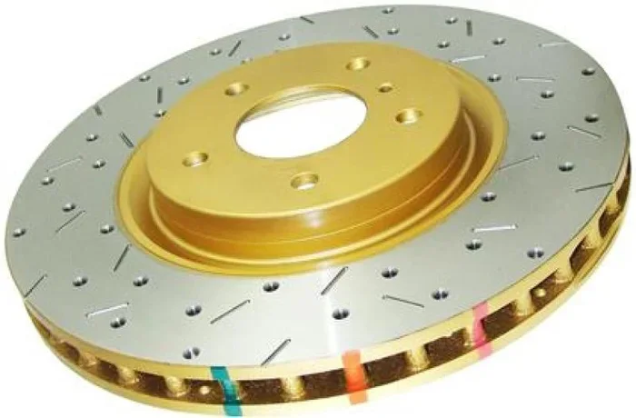 DBA 04-17 Subaru WRX STi Rear Cross Drilled & Slotted 4000 XS Series Rotor19.6 lb