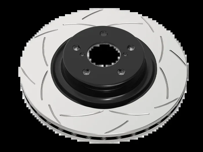 DBA 18-21 Subaru WRX STI (w/19in Wheels & 6 Piston Brembo Caliper) Front Slotted Street Series Rotor