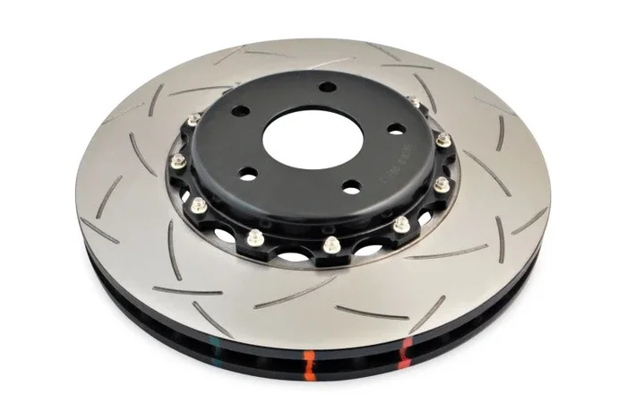 DBA Nissan Skyline (Various) Front Slotted 5000 Series 2 Piece Rotor Assembled w/ Black Hat