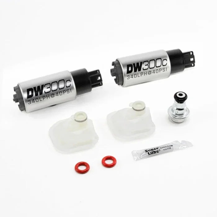 DeatschWerks 09-15 Cadillac CTS-V DW300c (2) 340 LPH In-Tank Fuel Pumps w/ Install Kit1.7 lb