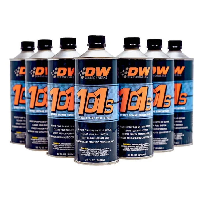 DeatschWerks 101S Street Octane Booster 32oz. Cans – Case of 8