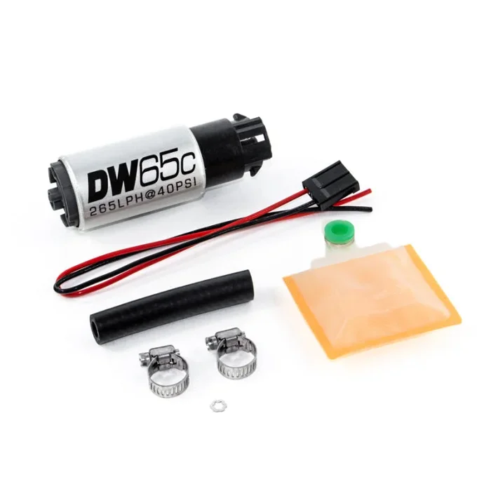 DeatschWerks 265 LPH Compact In-Tank Fuel Pump w/ Clips & Universal Install Kit1.0 lb