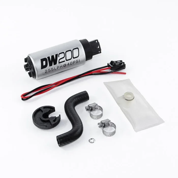 DeatschWerks 85-97 Ford Mustang 255 LPH DW200 In-Tank Fuel Pump w/ Install Kit1.2 lb