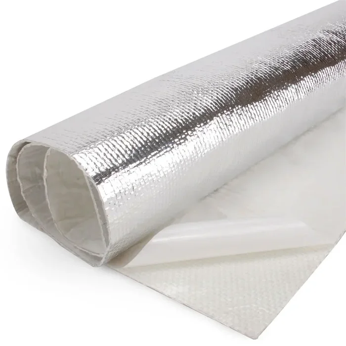DEI Heat Screen 36in x 20in – Mylar Radiant Glass Fiber Matting w/Adhesive Backing1.3 lb