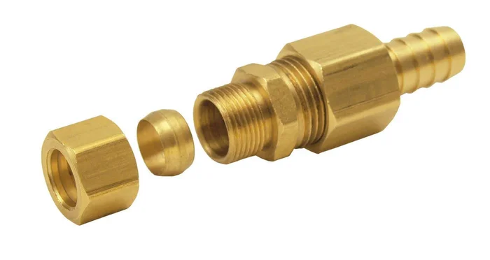 Derale 1/2in Compression Fitting Kit