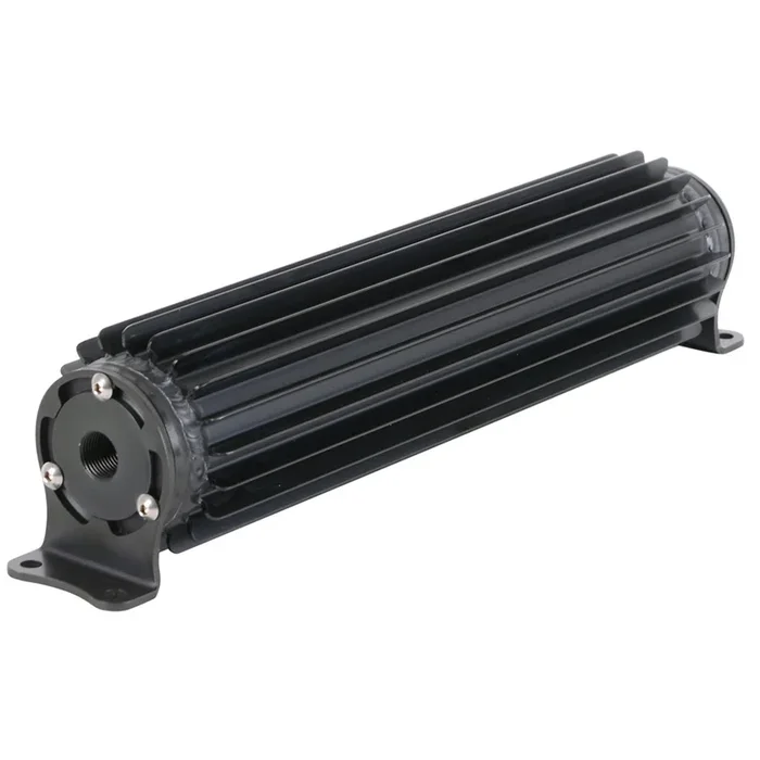 Derale Single-Pass Heat Sink Co oler 12in Black Anodize