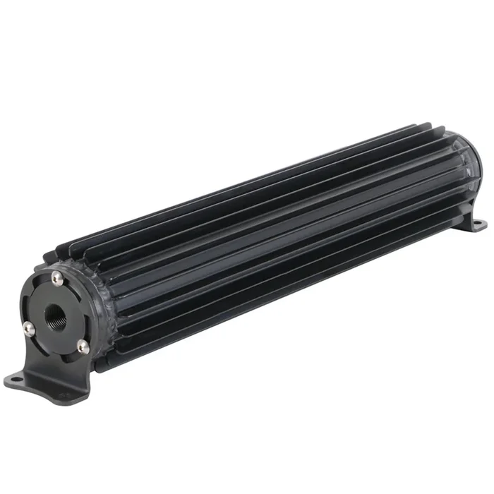 Derale Single-Pass Heat Sink Co oler 15in Black Anodize
