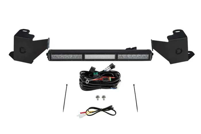 Diode Dynamics 2022 Toyota Tundra Stealth Bumper Light Bar Kit – White Combo