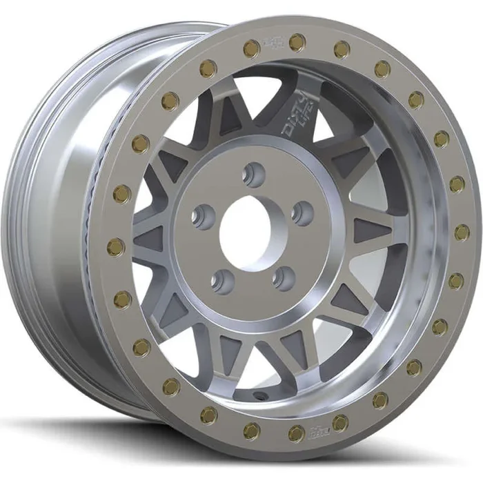Dirty Life 9302 Roadkill Race 17×9 / 6×139.7 BP / -14mm Offset / 106mm Hub Machined Wheel – Beadlock