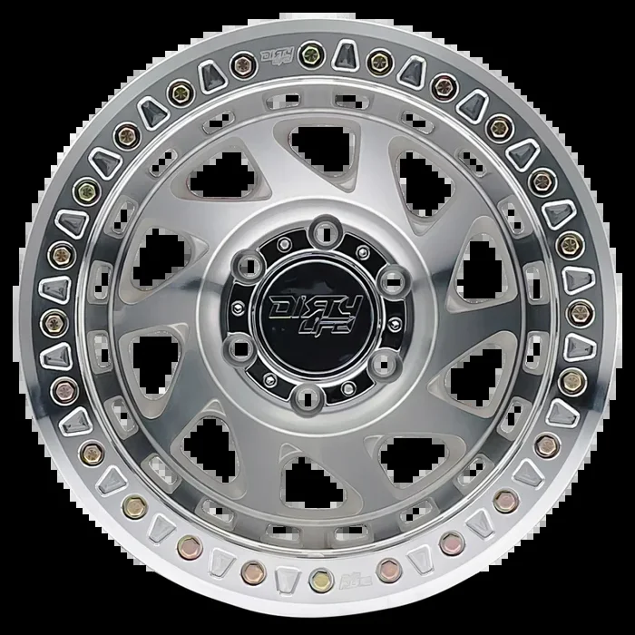 Dirty Life 9313 Enigma Race 17×9 / 6×139.7 BP / -38mm Offset / 106mm Hub Machined Wheel