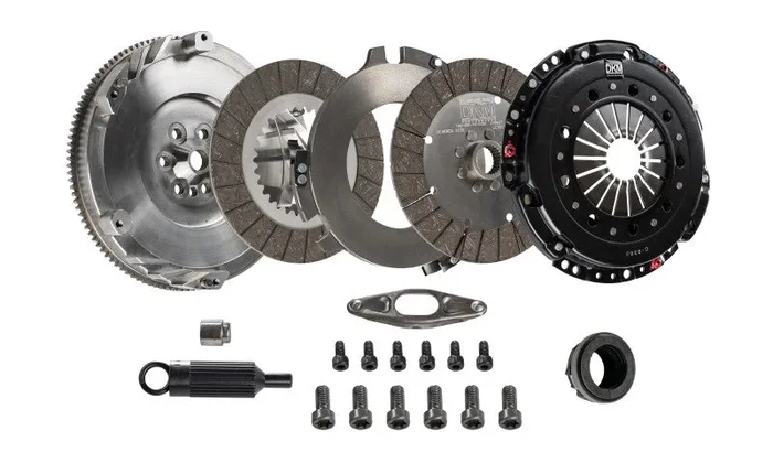 DKM Clutch 09-16 BMW Z4 35i MS Organic Twin Disc Clutch Kit w/Flywheel (660 ft/lbs Torque)54.4 lb