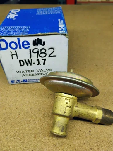 Dole DW17 Water Valve Assembly H1982 NORS Made in USA