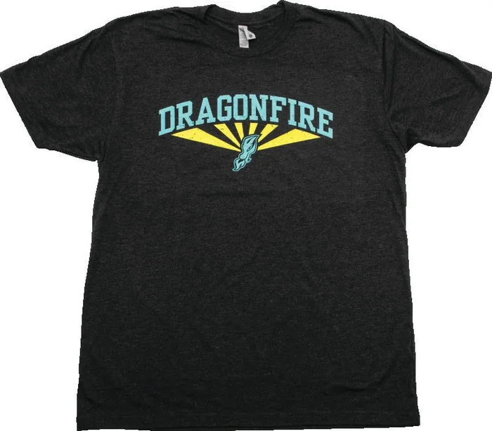 DragonFire Racing Dfr Az Tee Teal/Hi-Vis 3Xl