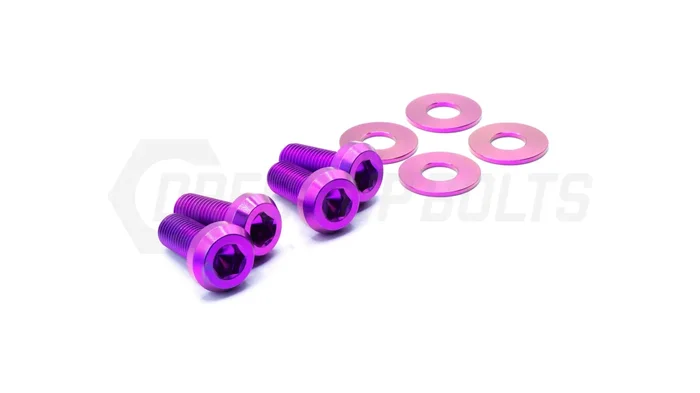 Dress Up Bolts Titanium Hardware Seat Kit – Honda Civic Si (2016-2021)