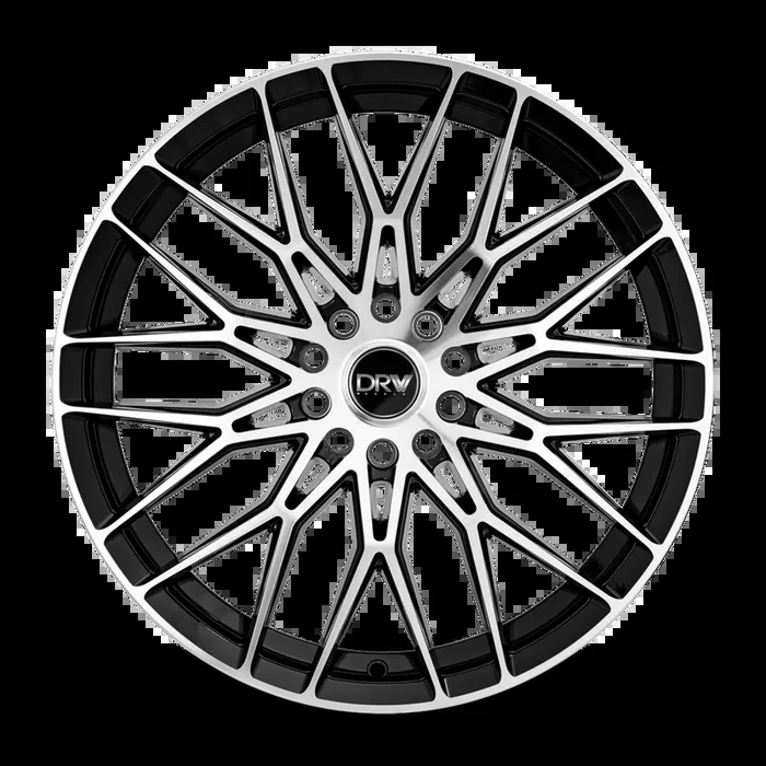 DRW Wheels D21 18×8 5×108/114.3 38 73.1 Gloss Black Machine Face