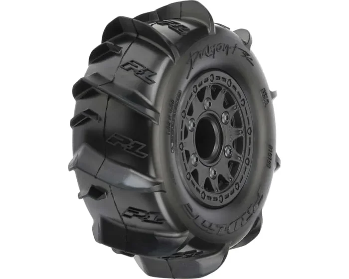 Dumont Paddle SC 2.2 /3.0 Mounted Raid Black F/R
