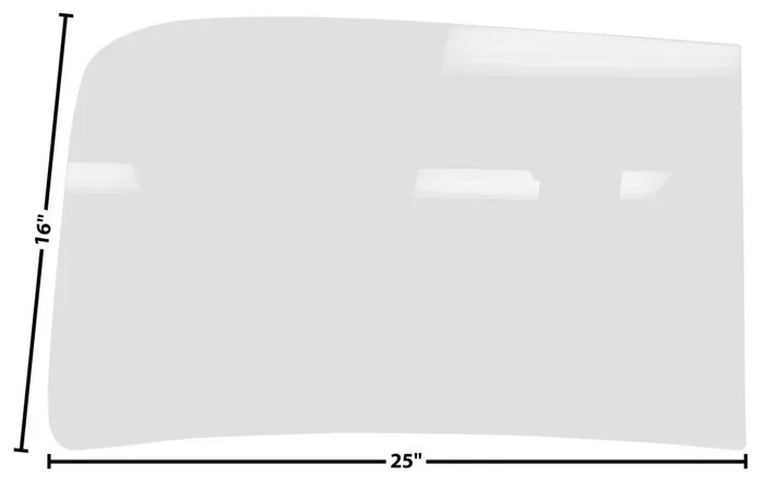 Dynacorn 1947-53 Chevrolet Truck Windshield RH/LH Clear