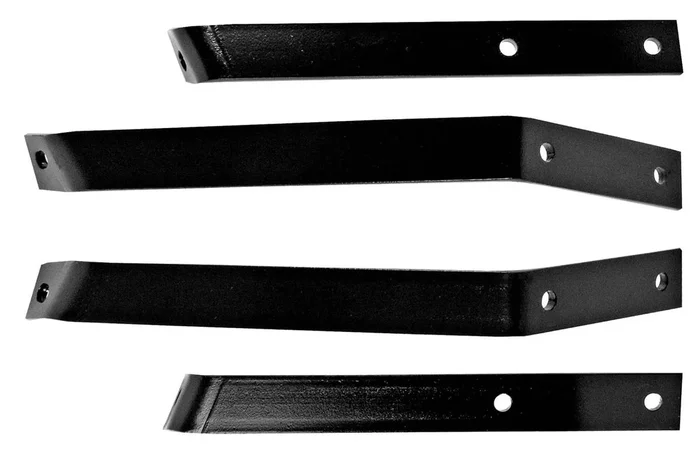 Dynacorn 1960-62 Chevrolet Truck Bumper Bracket Rear 4 Pieces set