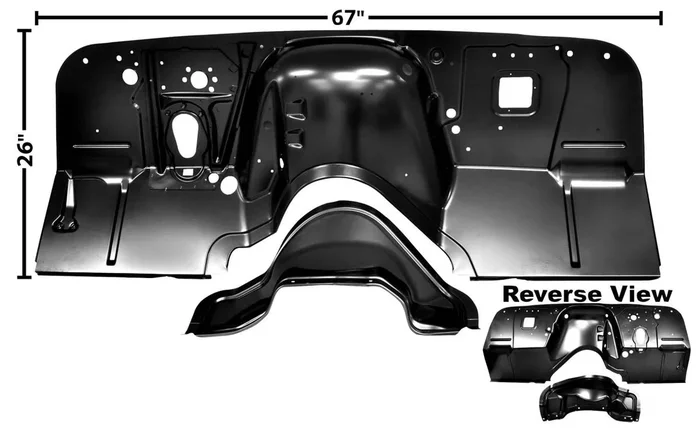 Dynacorn 1960-62 Chevrolet Truck Firewall 2 Piece Design