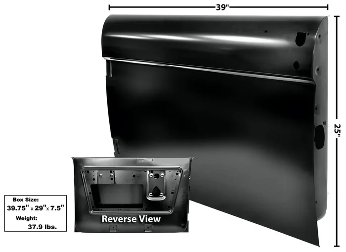 Dynacorn 1966-67 Ford Bronco Door Shell LH