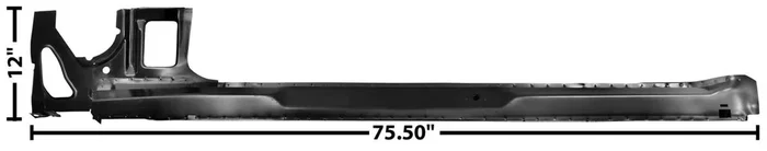 Dynacorn 1967-69 Camaro / Firebird Rocker Panel RH Coupe