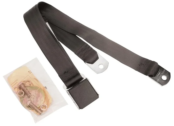 Dynacorn 1967-72 Camaro / Mustang Seat Belt Black