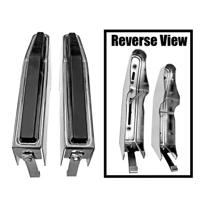 Dynacorn 1967-72 Chevrolet Truck Bumper Guard Front Pair
