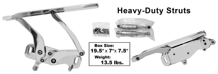 Dynacorn 1969-72 Chevelle / El Camino / Impala / Monte Carlo Billet Hood Hinge Pair