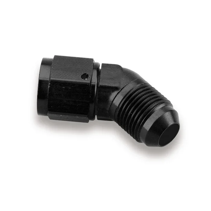 Earls Swivel Fitting Female to Male 6an 45 Deg