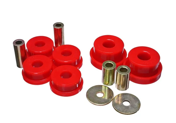 Energy Suspension 00-09 Subaru Legacy Red Rear Differential Mount Bushing Set2.7 lb