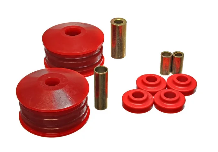 Energy Suspension 06-07 Mitsubishi Eclipse FWD Red Motor Mount Replacement Bushings for V6 (2 tourqu2.6 lb