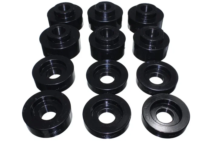 Energy Suspension 08-16 Ford F-250/F-350/F-450/F-550 Super Duty STD/Super Cab Black Body Mount Set4.8 lb