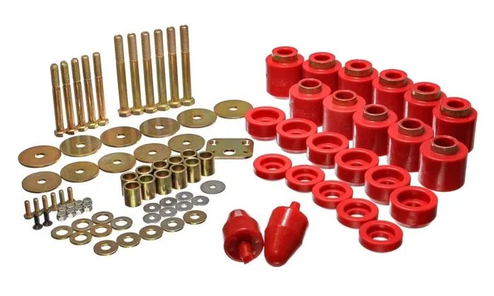 Energy Suspension 1in Body Lift Kit – Red11.4 lb